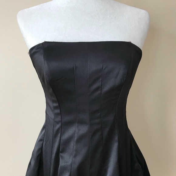 Teeze Me black strapless dress - Picture 2 of 6